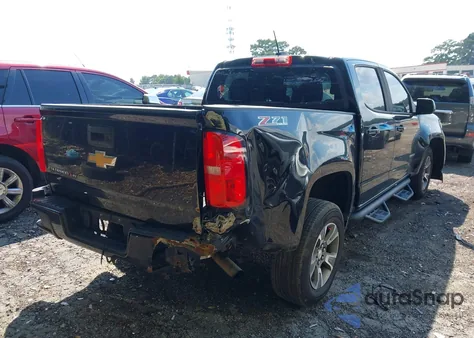 2018 Chevrolet Colorado Z71 from USA, damaged, VIN 1GCGTDEN6J1267673
